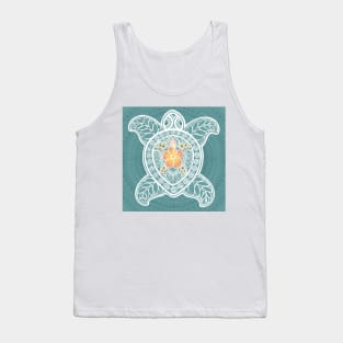 Hibiscus Turtle Tank Top